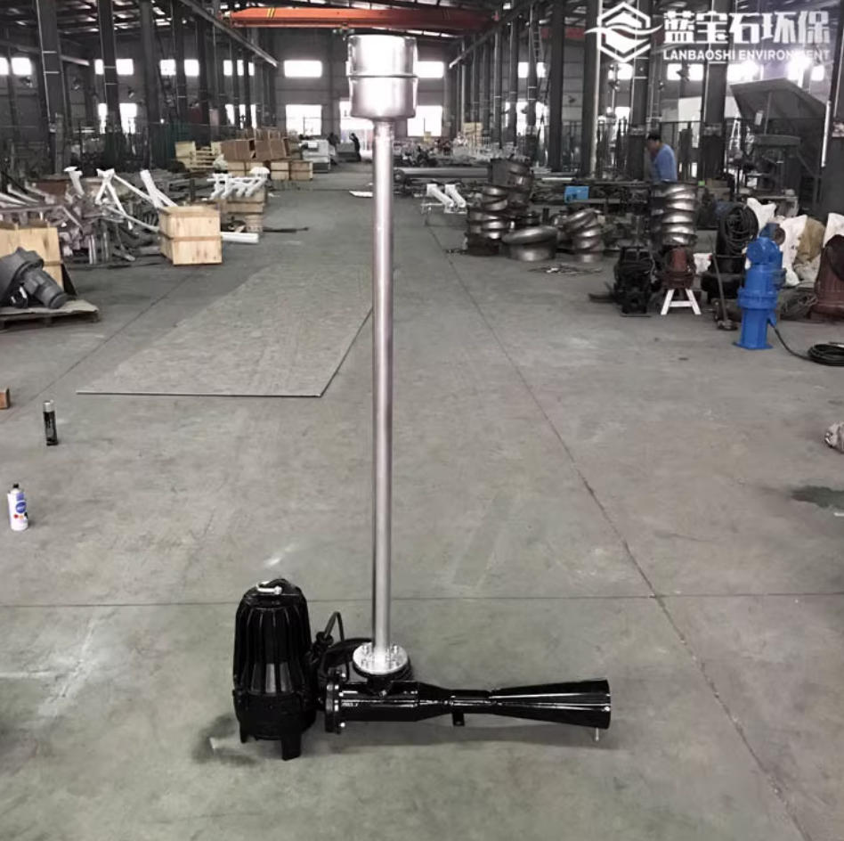 南京藍寶石環(huán)保有限公司與河北某環(huán)保公司達成合作：QSB潛水射流曝氣機助力污水治理